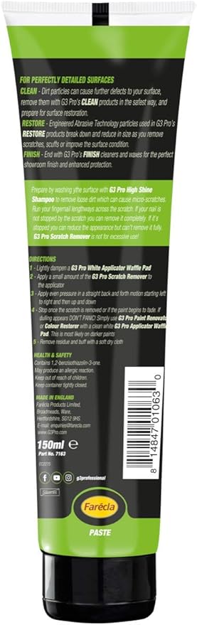 7163 150ml G3 Professional Scratch Remover Paste
