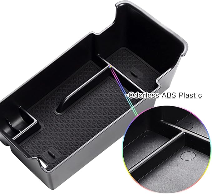 SKTU for 2023 2024 2025 2026 Buick Envision Center Console Organizer for 2021 2022 2023 2024 2025 2026 Buick Envision Accessories Insert ABS Materials Console Tray with Coin and Sunglasses Holder