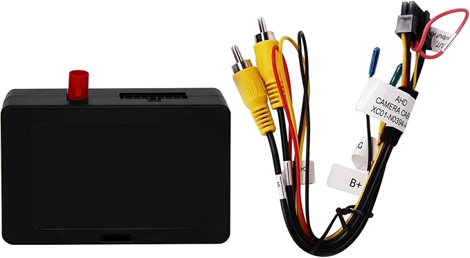LINKSWELL Factory Adapter for Jeep Wrangler 2018 Up and RAM 2019 Up Factory Camera Retention Interface Factory Video Signal Adapter Camera