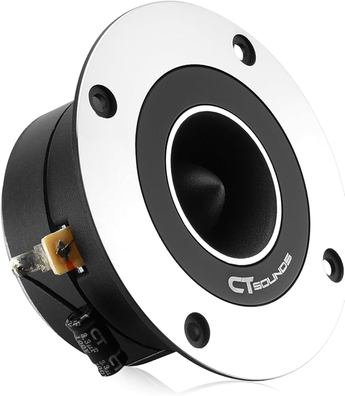 CT Sounds TX-35B 3.5” 480-Watt Titanium Super Tweeters, Pair