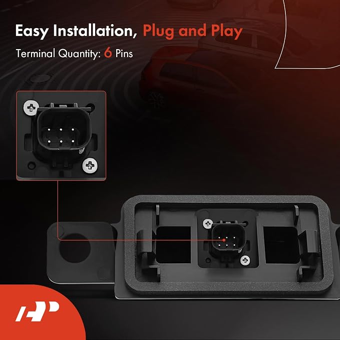 A-Premium Park Assist Camera Rear View Backup Reverse Camera Compatible with Select Toyota Models - 2018-2023 Camry - Replace# 8679006090