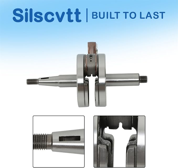 Silscvtt Engine Kit and Crankshaft and Piston Replacement for Yamaha YZ80 | 1993-2001 Replacement for 4ES-11400-02-00