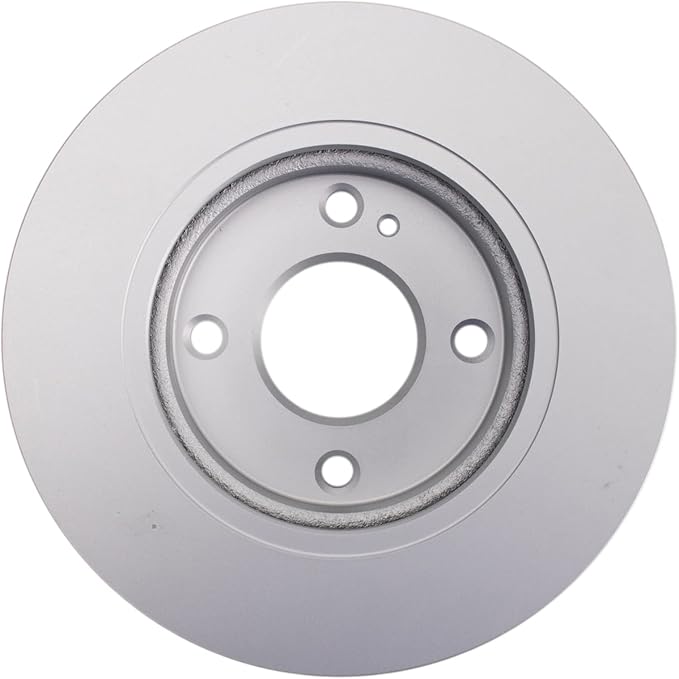 TRQ Front Brake Rotor Set G Coated Vented Compatible with 2011-2019 Ford Fiesta