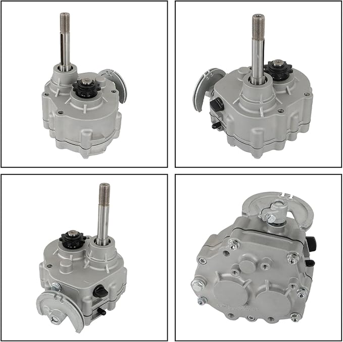 Go Kart Forward Reverse Gear Box Kit Replacement for 2HP-13HP Engine 30 Series 2300rpm Torque Converter 35 Chain 12T and 40/41 Chain 10T Go Karts Accessories 212cc