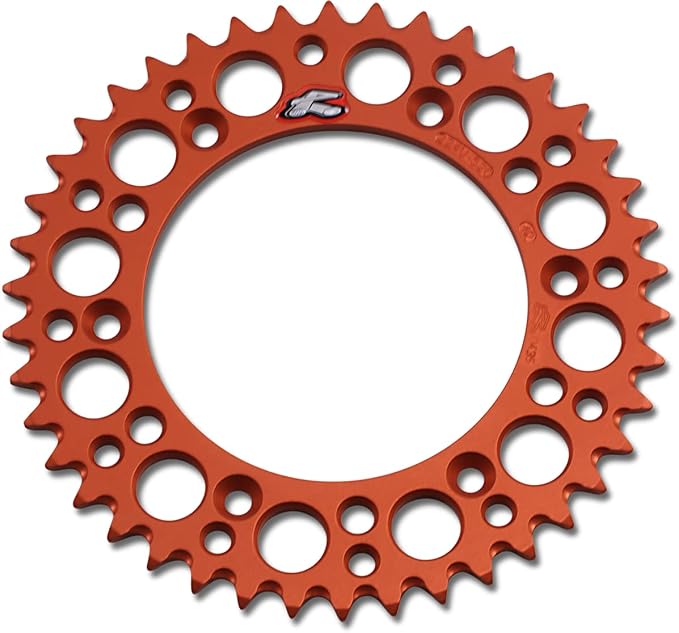 Renthal 224U-520-50GPOR Rear Sprockets - Orange / 50T