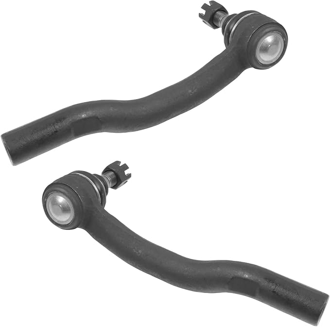TRQ Outer Driver and Passenger Side Tie Rod Set 2 Piece Compatible with 2002-2003 Lexus ES300 2002-2003 Toyota Camry 2001-2003 Toyota Highlander