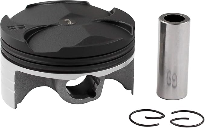 Road Passion 67.5mm Engine Piston and Piston Rings Pin Clips Kit Compatible with Honda CBR600 F5 2003-2005 2006/ CBR600RR 2003-2005/13101-MEE-000