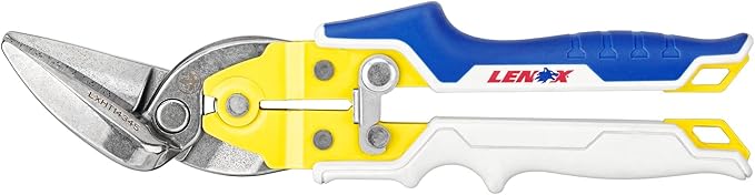 LENOX TOOLS Pliers, Offset Straight Avitation Snips, With Durable Grip (LXHT14345)