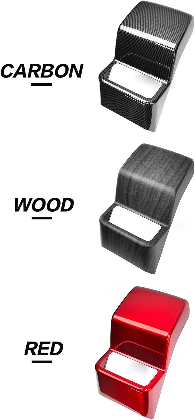 YOUTOOCAR Rear AC Vent Cover Compatible with Kia K4 2025-2026 Accessories (Carbon Fiber Pattern)