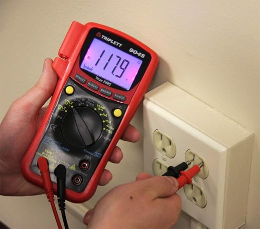 Triplett 9045 True RMS CAT III 6000 Count Digital Multimeter with Certificate of Calibration to NIST