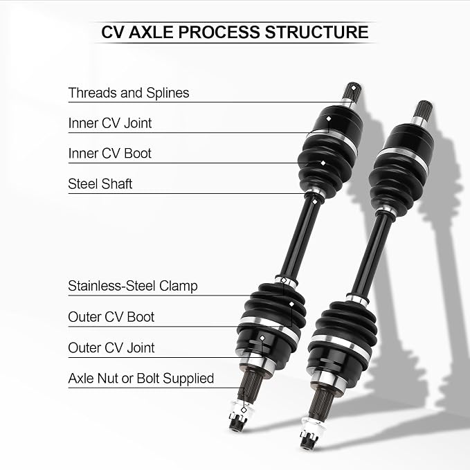 Front Left Right CV Axles set For 2000 2001 2002 2003 2004 2005 Honda Rancher 350 42250-HN5-671 42350-HN5-671 2pcs