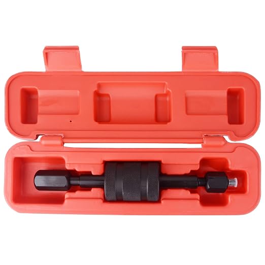 DAYUAN 17 pc Diesel Engine Compression Tester Kit Bundle with DAYUAN Diesel Injector Puller Tool with Slide Hammer