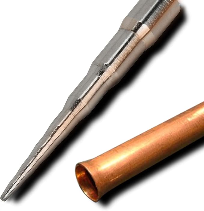 HAUTMEC 2PCS Swaging Tool Set, Copper Pipe Expander Tool 6 In 1 PL0032-2PC