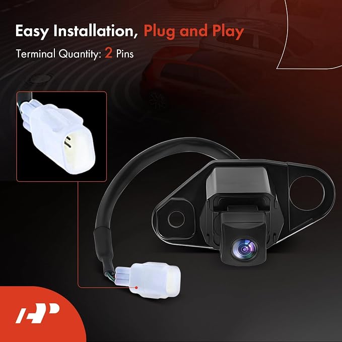 A-Premium Rear View Backup Camera Compatible with Toyota | Parking Camera for 2009 2010 2011 2012 RAV4