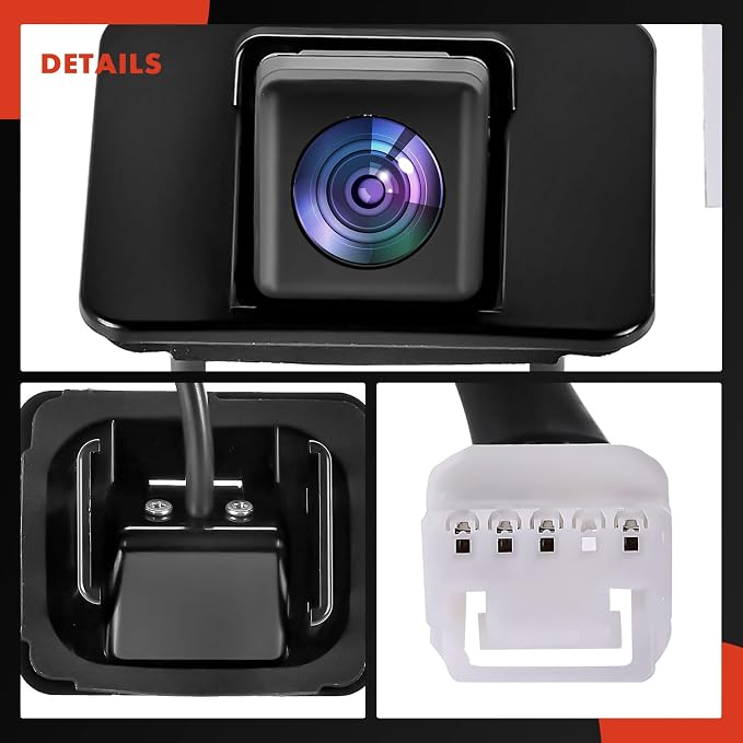 A-Premium Rear View Backup Camera Compatible with Mazda | Parking Camera for 2017 2018 2019 3 - Replace# B61T67RC0