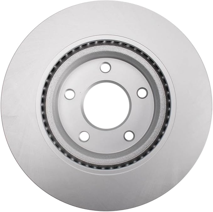 TRQ Front Brake Rotor Set G Coated Vented Compatible with 2011-2017 Nissan Juke 2017-2019 Nissan Sentra