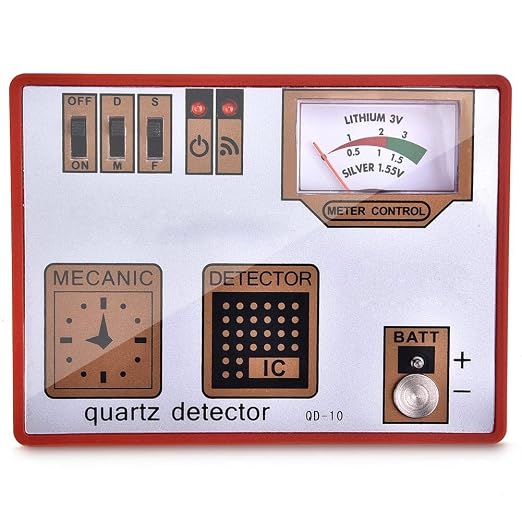Watch Demagnetizer, Watch Repair Degaussing Demagnetizer Tool, Watch Demagnetization/Battery Measure/Pulse/Quartz Tester Machine