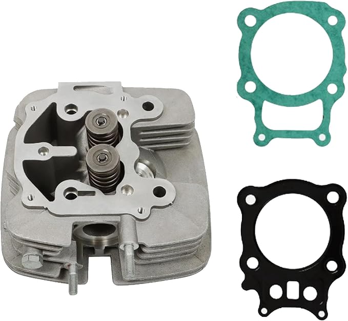 Cylinder Head and Gasket Compatible with Honda Rancher 350 TRX350 TRX350EX 2000-2006 12200-HN5-670
