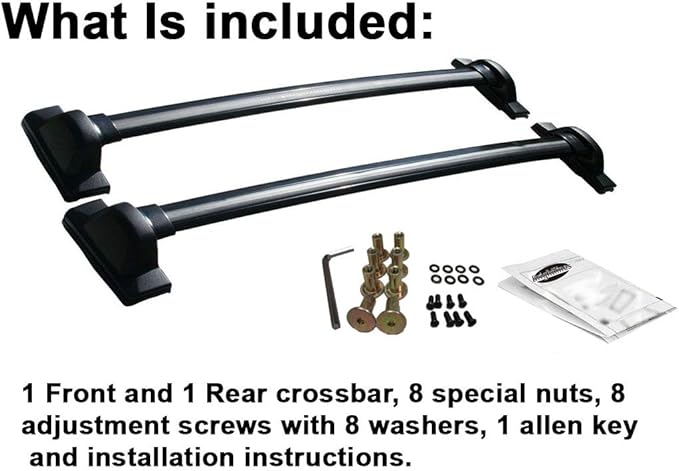 BRIGHTLINES Crossbars Roof Racks Cross Bars Replacement for 2007-2011 Honda CRV