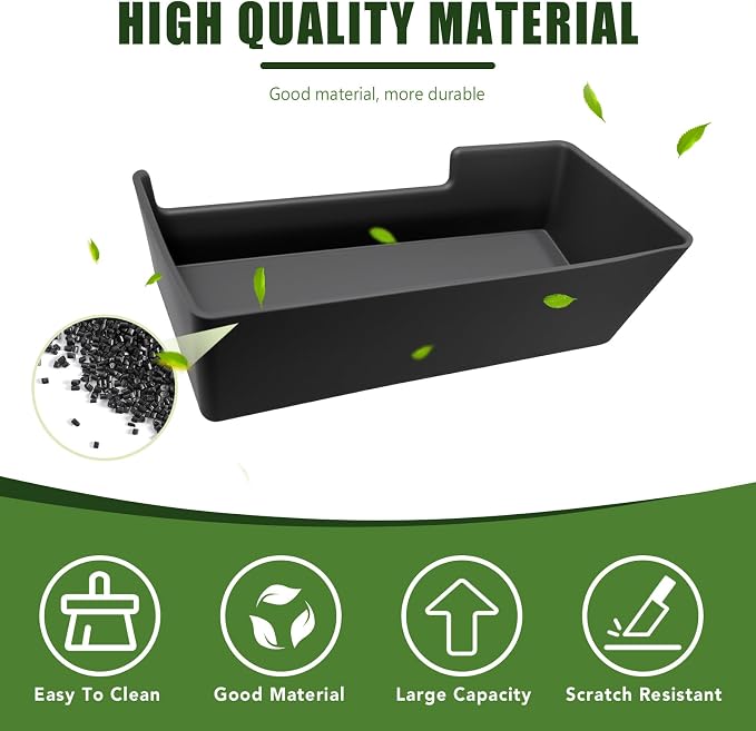 Air Vent Organizer for 2014-2024 Toyota 4Runner Driver Side Air Vent Extra Storage Tray Center Console Box for 14-24 4 Runner Interior Accessories(Fit 14-24/Air Vent Organizer)