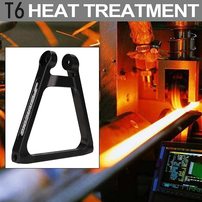 JFG RACING Sur Ron Suspension Triangle Linkage 7075 Al Progressive Link Kit For Sur Ron X/S X160 X260 Electric Dirt Bike EXTREMENIGHT BLACK