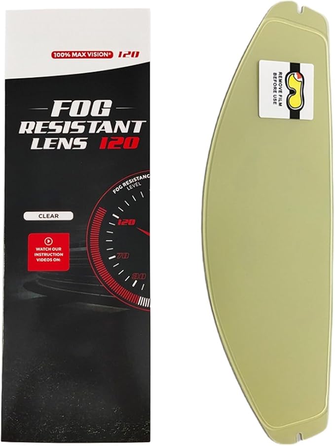 K6 Helmet Shield Anti-Fog Film, Clear Visor Lens Insert for K6S Anti Fog Resistant Helmet Visor (K6/K6S)