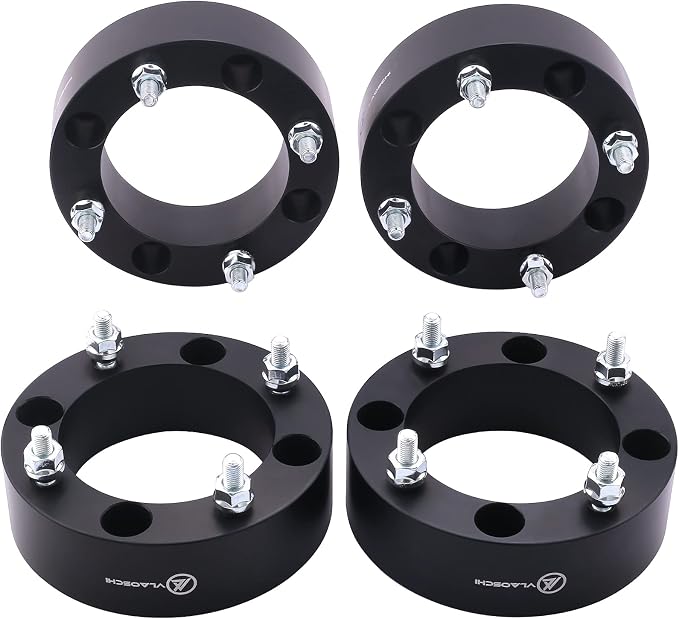 Black Forged 4x137 ATV Wheel Spacers 2 Inch with 12x1.5 Studs Compatible with Honda Can-Am 4 Lug for 2019-2022 Talon 1000R 1000X | 2016-2022 Pioneer 1000 | 2017-2022 Maverick X3 - Pack of 4