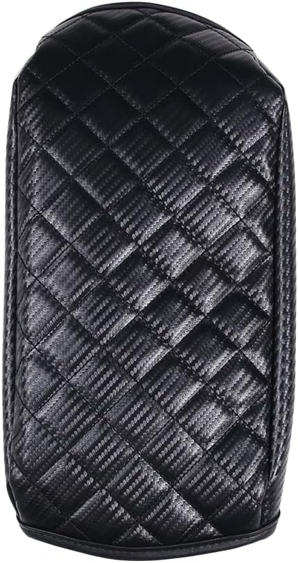 TINKI Center Console Armrest Cover Kit, Console Armrest Cushion Automotive Customized Console Armrest Cushion, Fit for Mercedes Benz G Class 2013-2018 Accessory Organizer Protector (Plaid - Carbon)