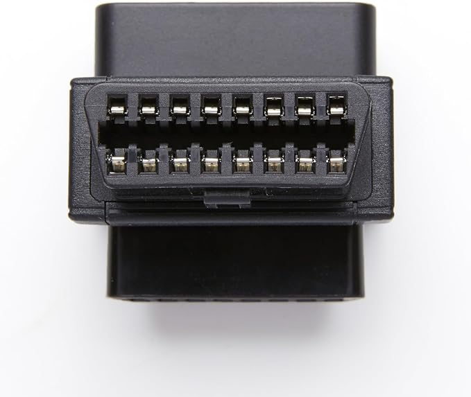 OBD2 Splitter, bbfly-B30 Full 16pin OBDII Port 1 Male Splitter to 2 Female Extension Cable 1.6IN/4CM (B30 1PACK)