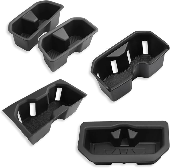 for Sequoia 5 Pcs Cup Holder Set 2023-2026 Sequoia(SR/Limited) Accessories Control Cupholder Insert Durable-8 Seat Only