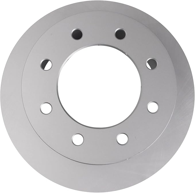 TRQ Rear Brake Rotors Set Vented Premium G-Coated Compatible with 2011-2019 Chevrolet Silverado 3500 HD GMC Sierra 3500 HD