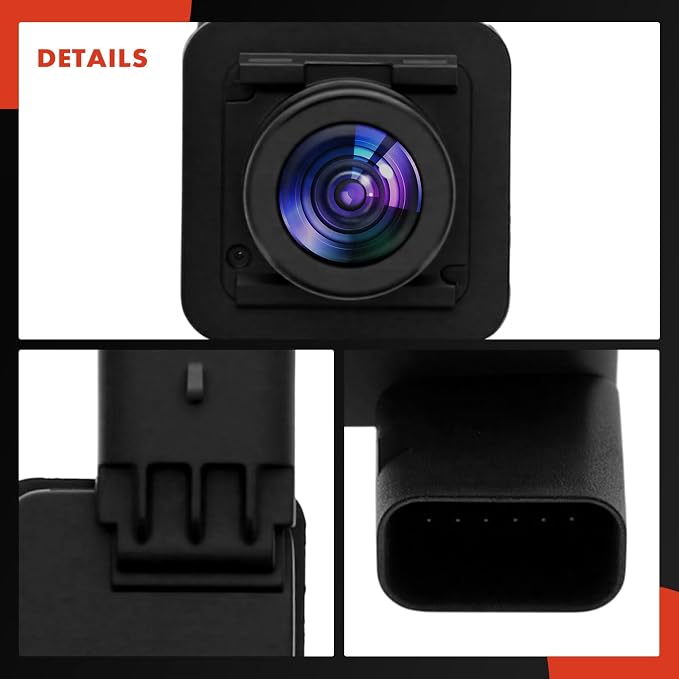 A-Premium Park Assist Camera Rear View Backup Reverse Camera Compatible with Ford Models - 2020 2021 2022, Transit-150, Transit-350 HD