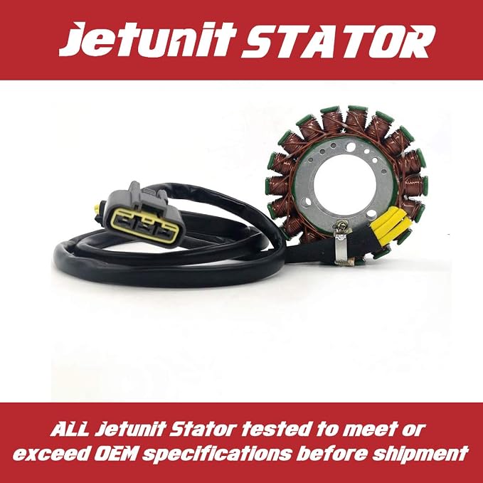 Stator for Sea-Doo PWC/Jet-Ski 420889728 2018 2019 2020 2021 GTI 130 155 PTO/GTR 230 PTO/GTX 155 230 300 PTO 170 Rotax/RXP 230 300 PTO/WAKE 155 PTO PRO/WAKE 230