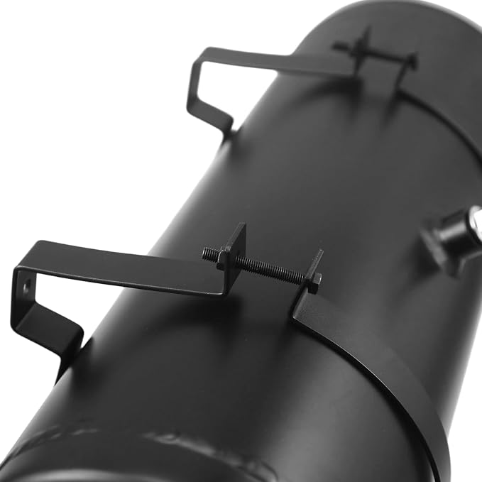 Black Gas Tank Fuel Tank Aluminum Cylinder 6 x 18" Center Fill 2 Gallon minibike gas fuel tank For Golf Cart ,Motorcycle ,Dune Buggy ,mini bike ,go kart
