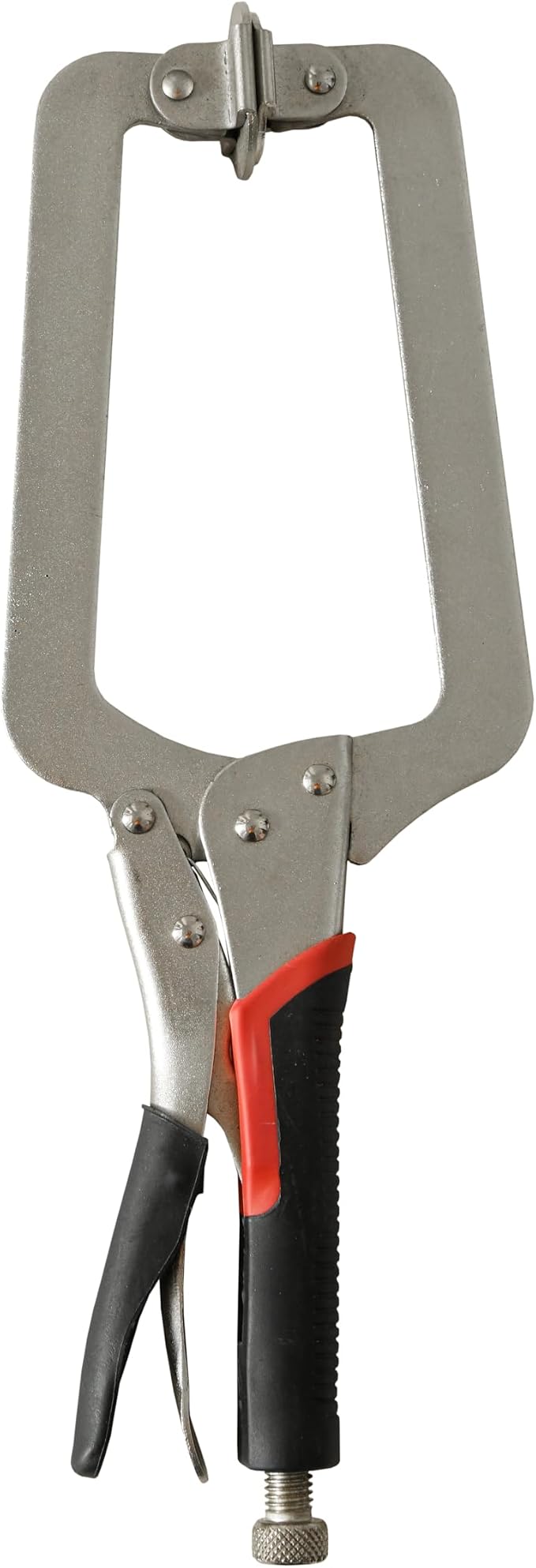 Xiao & Dao Pro 15Iuch C-clamp locking Pliers with Swivel Pads,clips mount tools,woodworking (1-pack)
