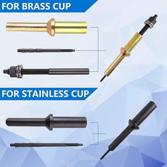Injector Sleeve, Cup & Nozzle Tool Kit – Fits D11 D13 D16 FM12 & MP7 MP8 MP10 Engines – Replaces 88800387, 88800196, 9986174