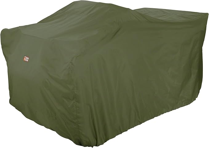 Classic Accessories QuadGear ATV Storage Cover, Fits ATVs 80"L x 44"W x 45"H, Large, Olive Drab