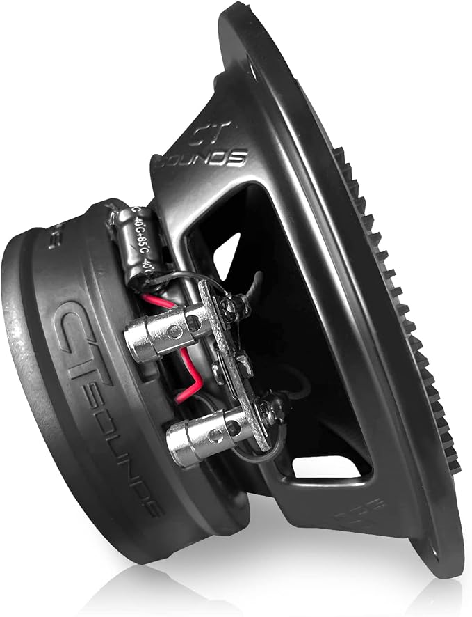 CT Sounds Meso 6.5” 300 Watt 2-Way Premium Coaxial Car Speakers, Pair