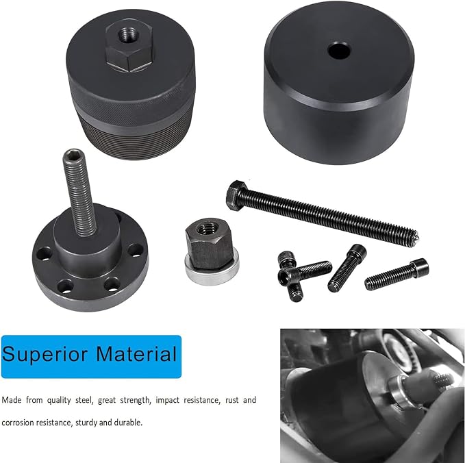YMT 2241 Front Crankshaft Seal Remover & Installer Kit Fits for BMW N20 N26-110 371, 110 372, 2 212 822, 119 231, 119 233