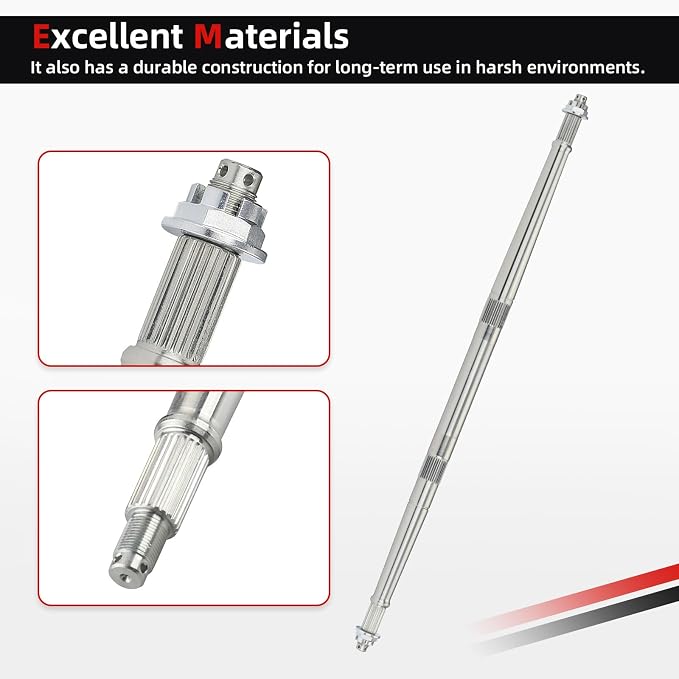 Rear Axle Shaft w/Nut Kit For Polaris Trail Blazer 250 330 2005-2006 Scrambler 500 2005-2012 5133967