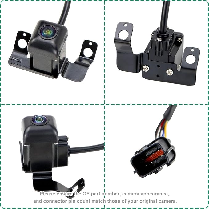 95760-C6110 Rear View Camera Replacement for Kia Sorento w/o AVM, w/Navigation System 2016-2018, OE Backup Cam Replaces 95760-C6100 95760-C6111 95760C6110 95760C6100 95760C6111 by GreenYi