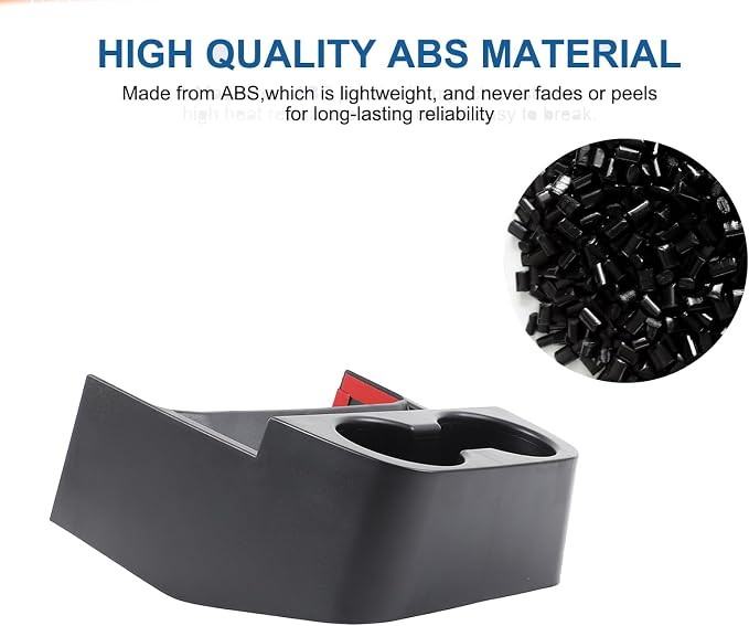 Rear Console Cup Holder Storage Box Compatible with Toyota Land Cruiser 250 Prado J250 LC250 2024 2025 2026 Accessories, Rear Air Vent Cup Holder Organizer Box