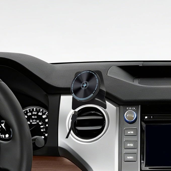 for Toyota Tundra Magnetic Wireless Charging Phone Mount Made for Toyota Tundra 2014-2021