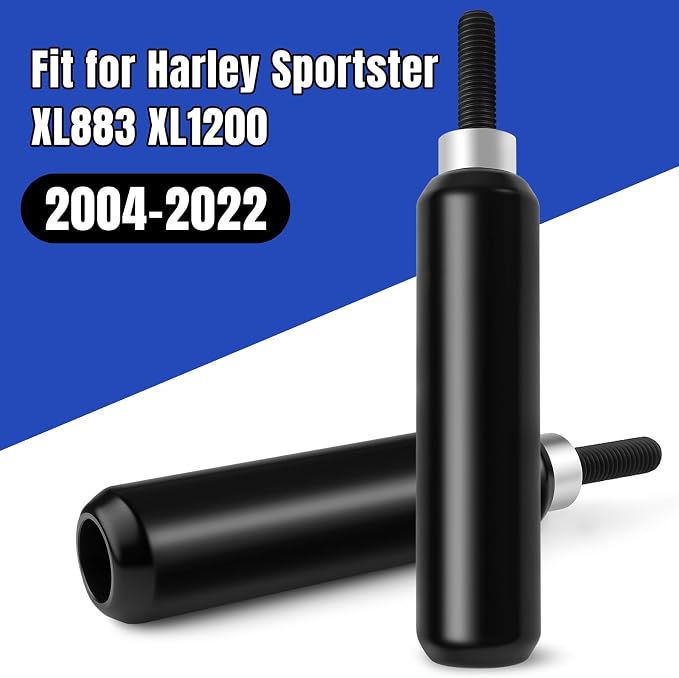 6.5" AL Frame Sliders Motorcycle Falling Crash Protector Guards Fit for Sportster XL883 XL1200 2004-2022(Smooth Style)