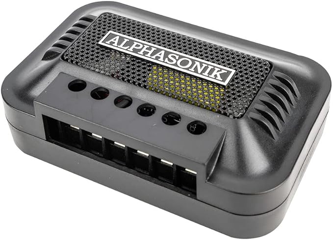 Alphasonik 1 Pair of NS500C Neuron Series 5.25" (360 Watts Max for The Pair) 180 Watts Max Per Component 2-Way Component Speaker Set with 1" Silk Dome Tweeter External Crossover Grilles Included