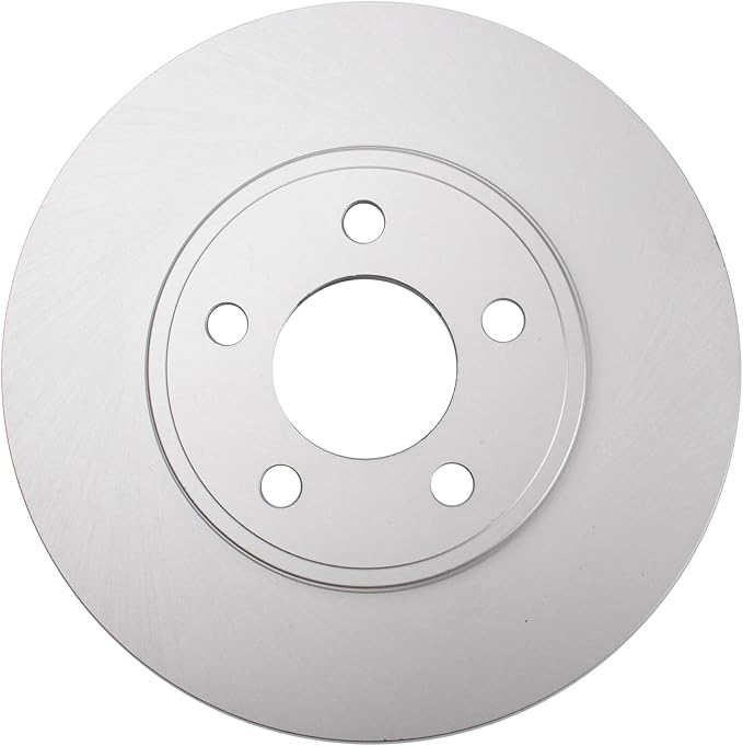 TRQ Front Brake Rotor Set G Coated Vented Compatible with 2003-2011 Ford Crown Victoria 2003-2011 Lincoln Town Car 2003-2011 Mercury Grand Marquis 2003-2004 Marauder