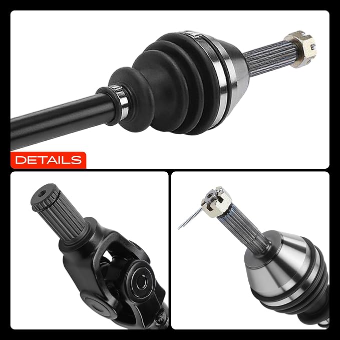 A-Premium CV Axle Shaft Assembly Compatible with Polaris Ranger 500 2002-2005, Series 10 and 11, Front Left or Right, Replace# 1380178, 1380230