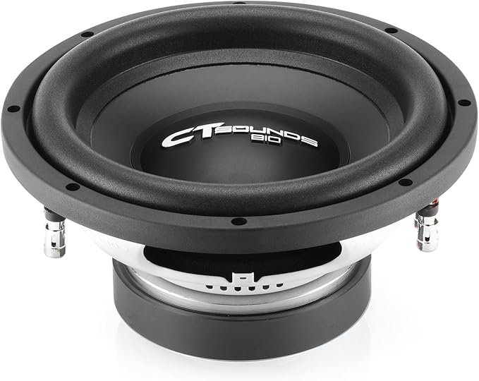 CT Sounds Bio 10” 800-Watt Dual 2-Ohm Car Subwoofer