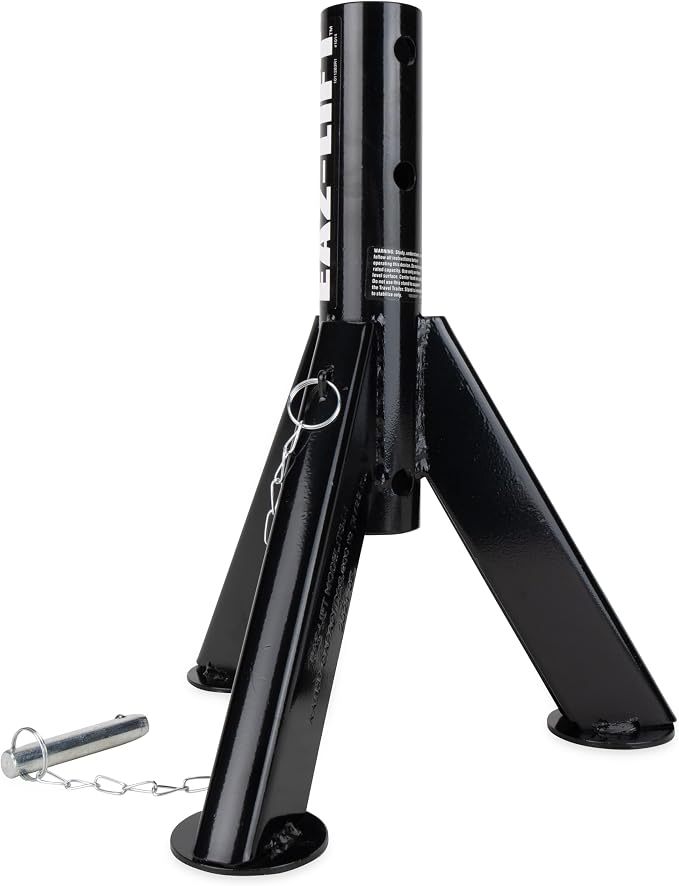 Camco Eaz-Lift Telescopic RV Jack, Set of 2 - Adjustable from 16-inches to 30-inches - Constructed of Durable Steel & Powder Coated - Features a 6,000 lb. Load Capacity - 48864