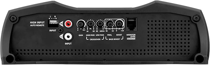 Taramps MD 1200.1 Channel 1200 Watts RMS 1 Ohm Car Amplifier